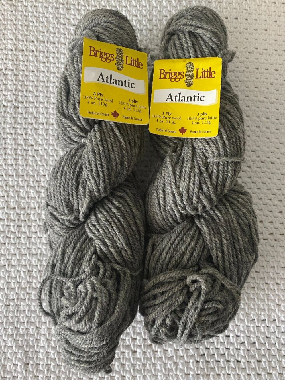 NWT Briggs And Little Atlantic Colour 13 Light Grey Lot of 2